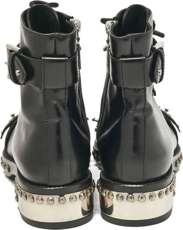 Studded Leather Boots - Image 3