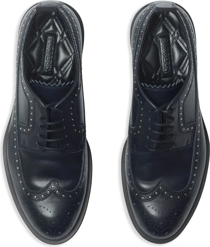 Studded Leather Brogues - Image 4