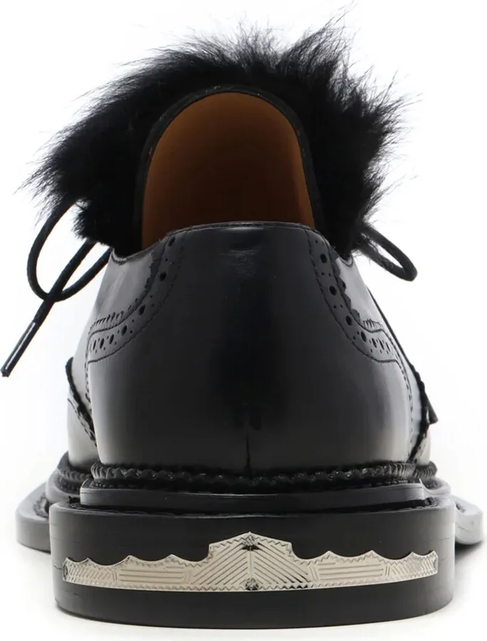 Studded Leather Brogues - Image 3