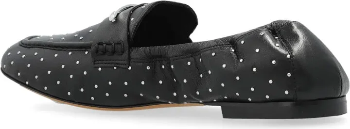 Studded Leather Loafers - Image 3