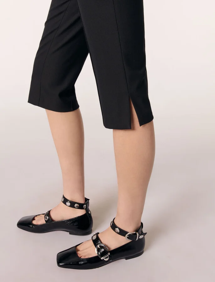 Studded leather Mary Jane flats - Image 2