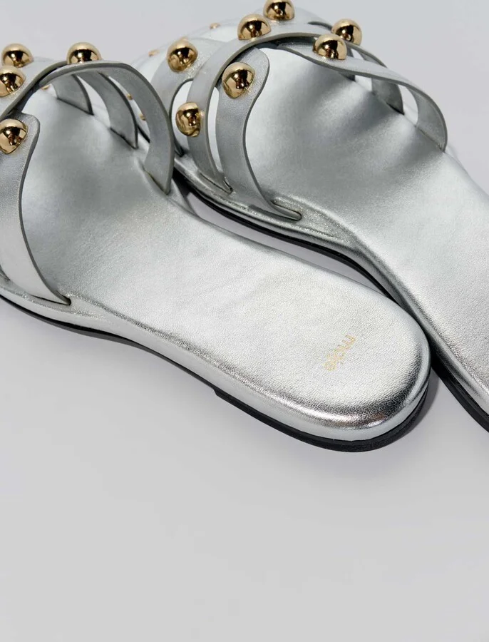 Studded leather mules - Image 2
