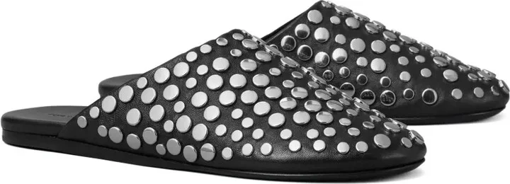 Studded Leather Mules - Image 2