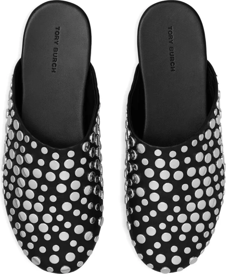 Studded Leather Mules - Image 3