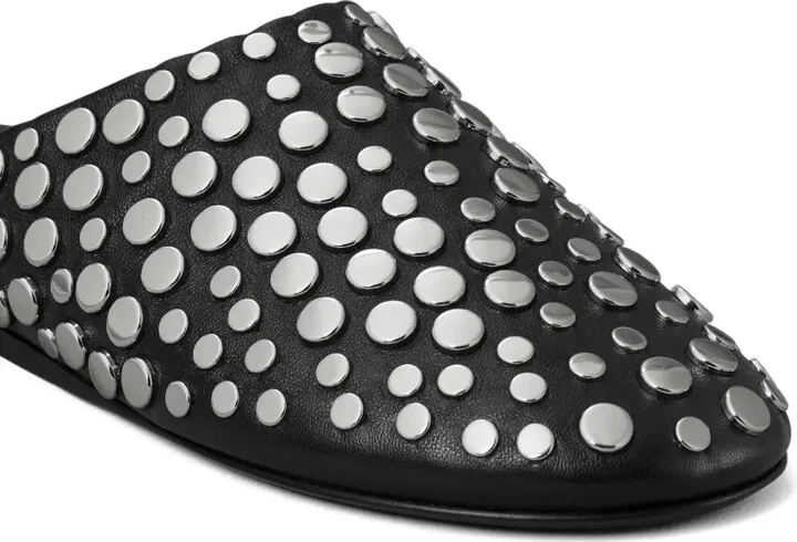 Studded Leather Mules - Image 4