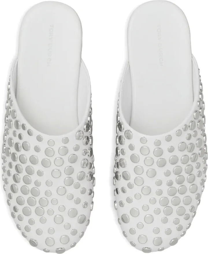 Studded Leather Mules - Image 3