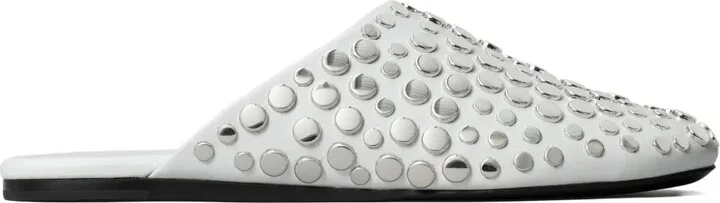 Studded Leather Mules