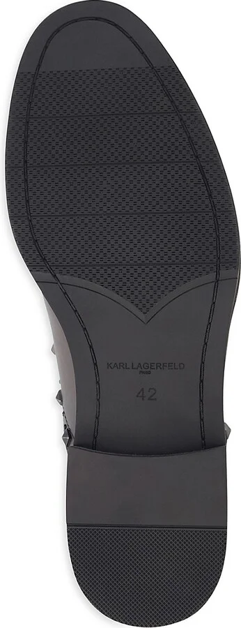 Studded Leather Oxfords - Image 5