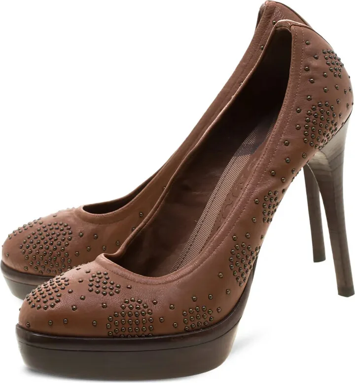 Studded Leather Pumps - Image 2