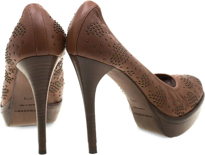 Studded Leather Pumps - Image 3