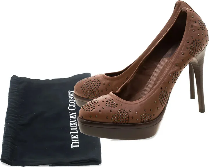 Studded Leather Pumps - Image 5