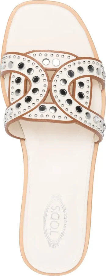 Studded Leather Sandals - Image 4