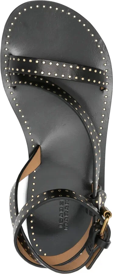 Studded Leather Sandals - Image 4