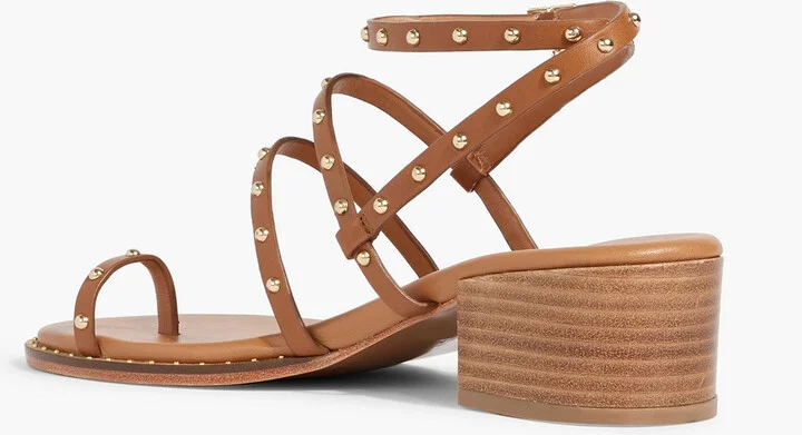 Studded leather sandals - Image 3