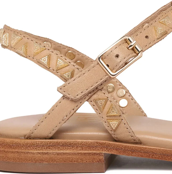 Studded Leather Sandals - Image 4