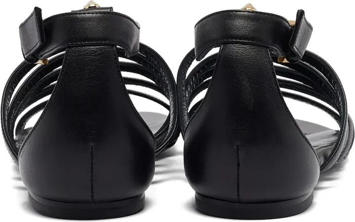 Studded Leather Sandals - Image 3
