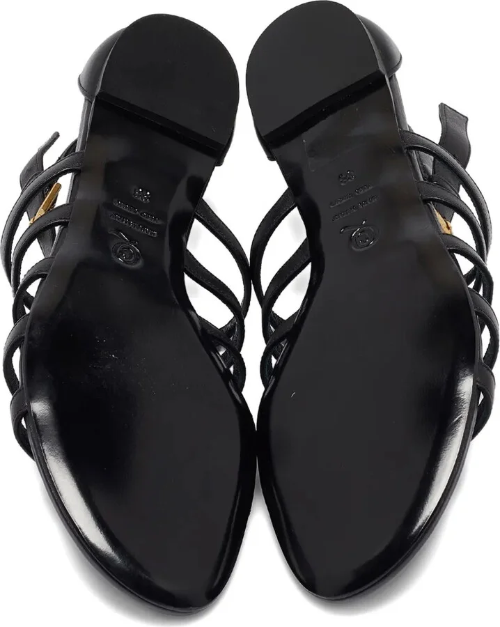 Studded Leather Sandals - Image 4