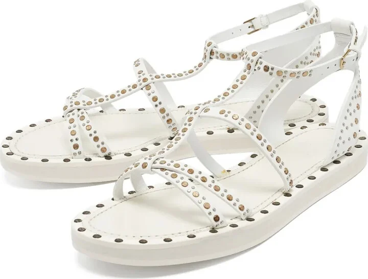 Studded Leather Sandals - Image 3