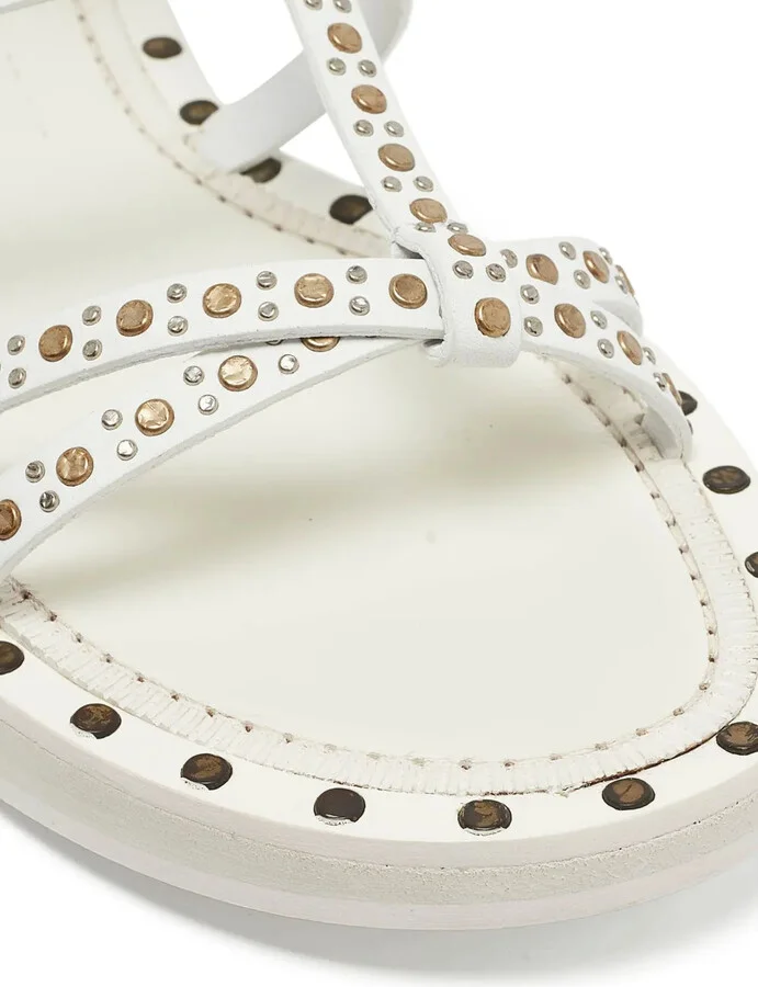 Studded Leather Sandals - Image 5