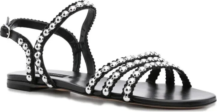 Studded Leather Sandals - Image 2