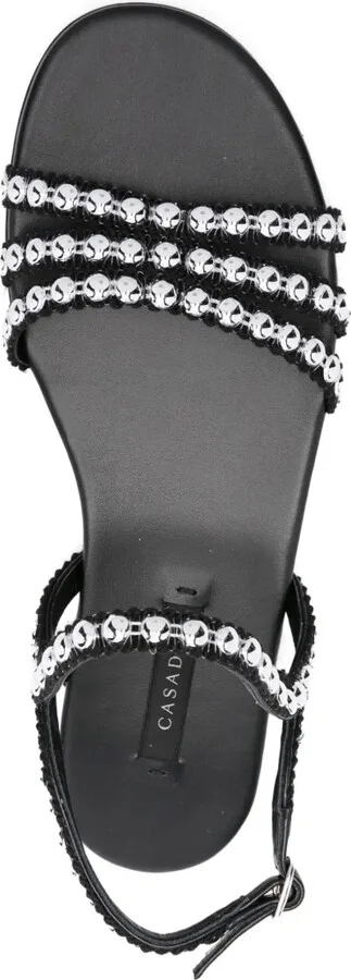 Studded Leather Sandals - Image 4