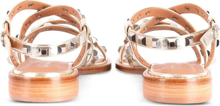 Studded Leather Sandals - Image 3