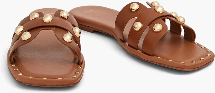 Studded leather sandals - Image 2