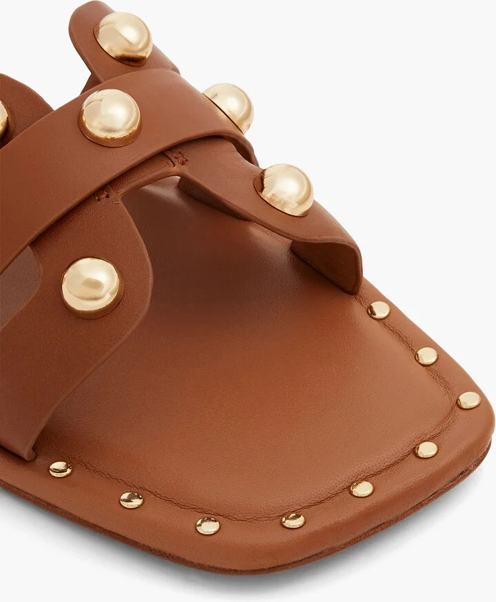 Studded leather sandals - Image 4