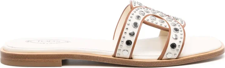 Studded Leather Sandals
