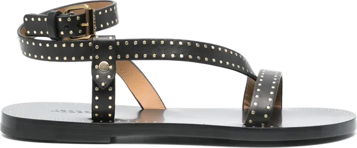 Studded Leather Sandals