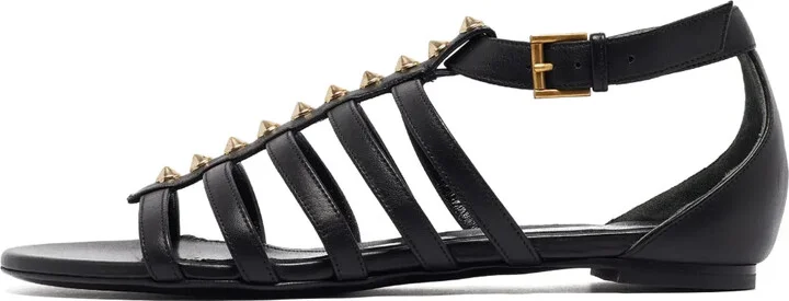 Studded Leather Sandals