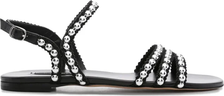 Studded Leather Sandals
