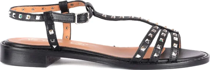 Studded Leather Sandals