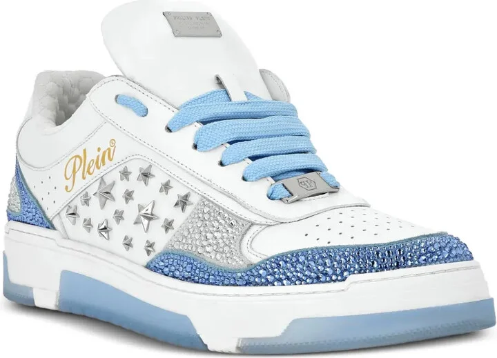 Studded Leather Sneakers - Image 2