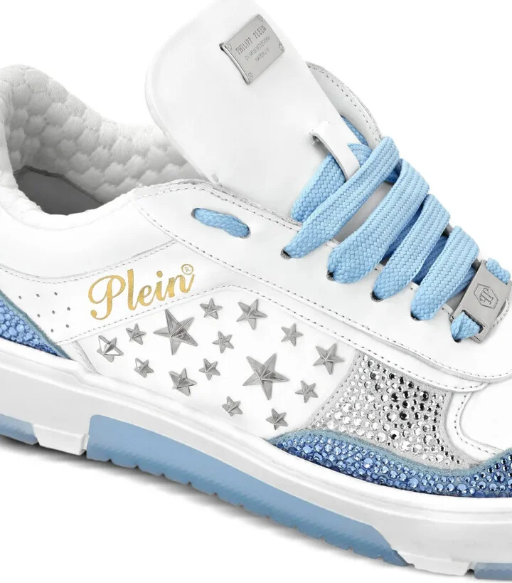 Studded Leather Sneakers - Image 4