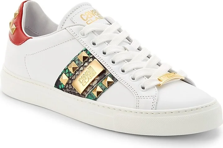 Studded Leather Sneakers - Image 2