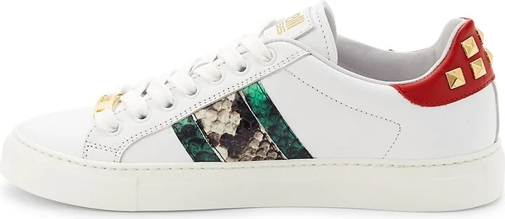Studded Leather Sneakers - Image 4