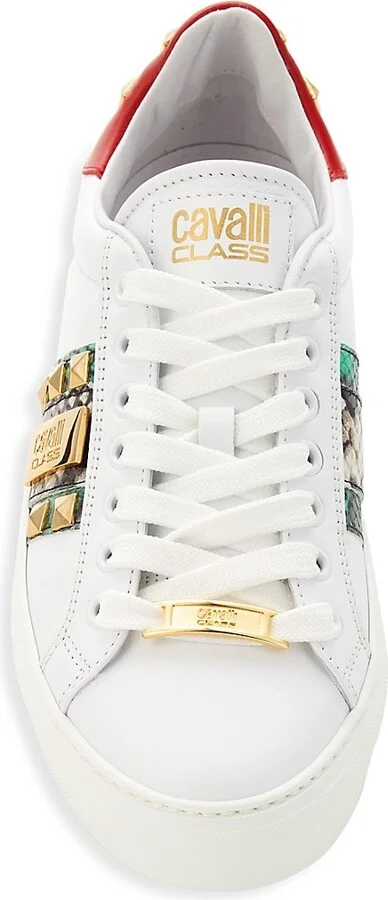 Studded Leather Sneakers - Image 5