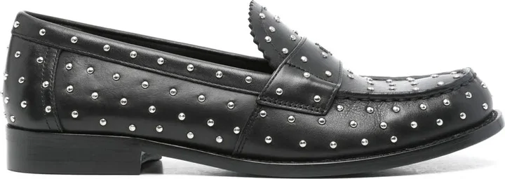 Studded Loafers