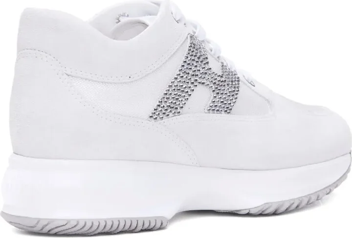 Studded Logo Lace Up Sneakers - Image 3