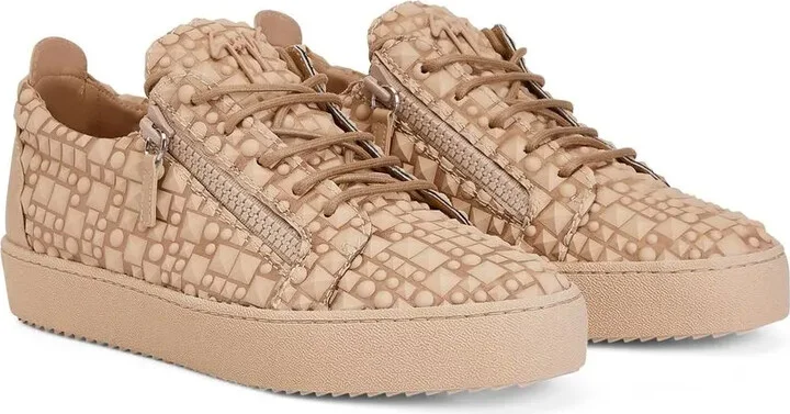 Studded Low-Top Sneakers - Image 2