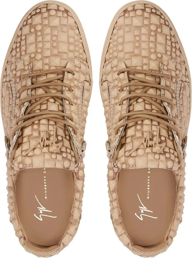 Studded Low-Top Sneakers - Image 4