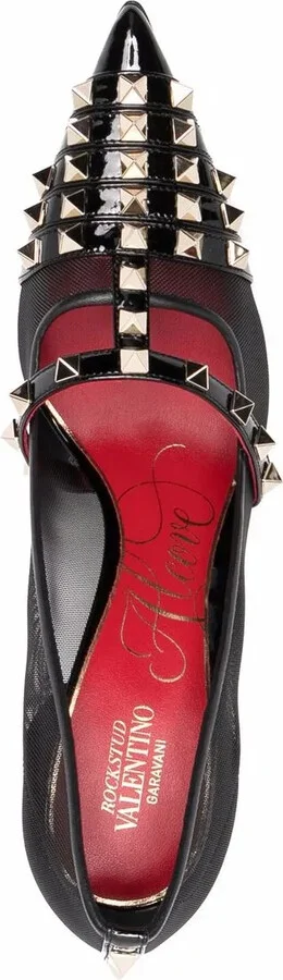 Studded Panelled Pumps - Image 4