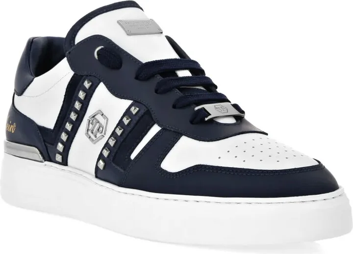 Studded Panelled Sneakers - Image 2