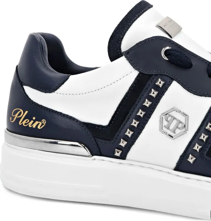 Studded Panelled Sneakers - Image 4