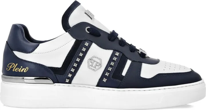 Studded Panelled Sneakers