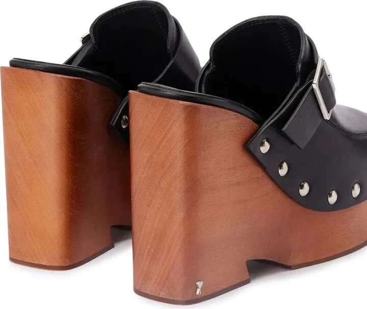 Studded Platform Mules - Image 3