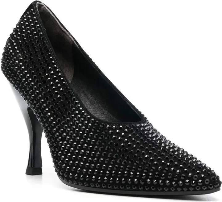 Studded Point-Toe Pumps - Image 2