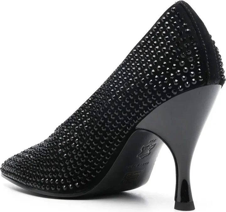 Studded Point-Toe Pumps - Image 3