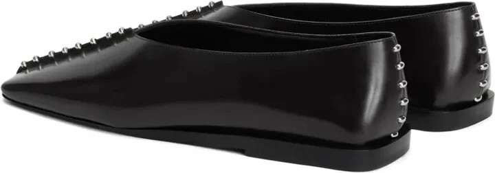 Studded Pointed-Toe Flats - Image 3